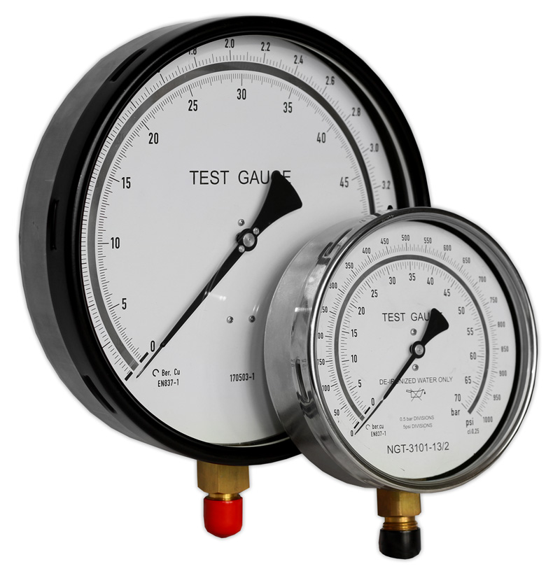 Two Standard High Quality Test Gauges